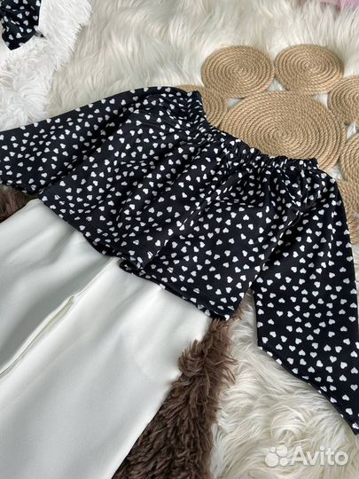 Костюм Zara для девочки с брюками