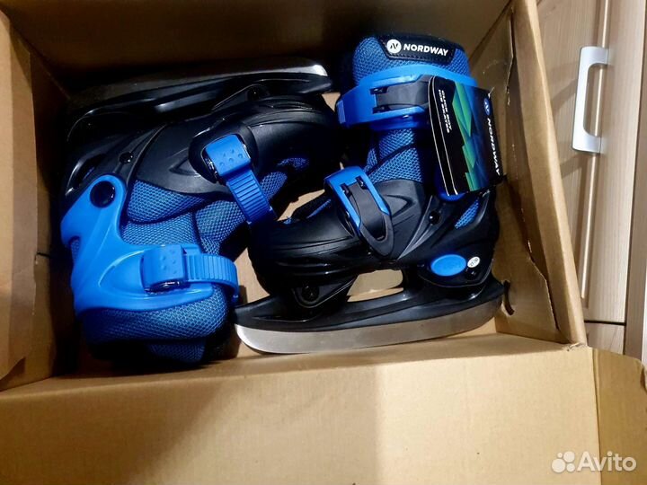 Коньки детские раздвижные