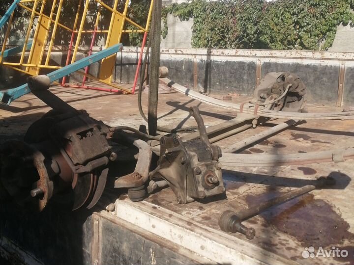 Передний мост на газель