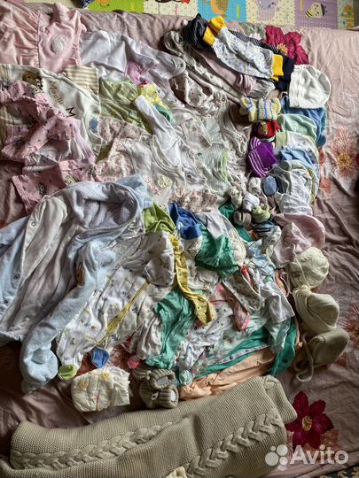 Пакет вещей от 0-5м