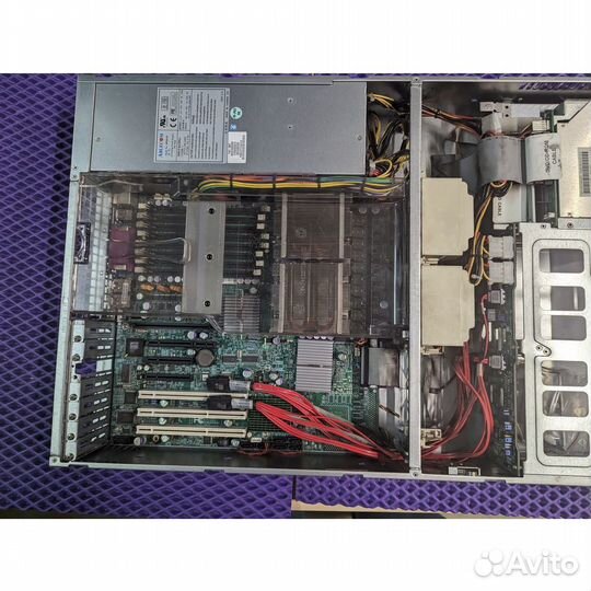 Сервер SuperMicro 6025b-8/t, non CPU, non DDR, non