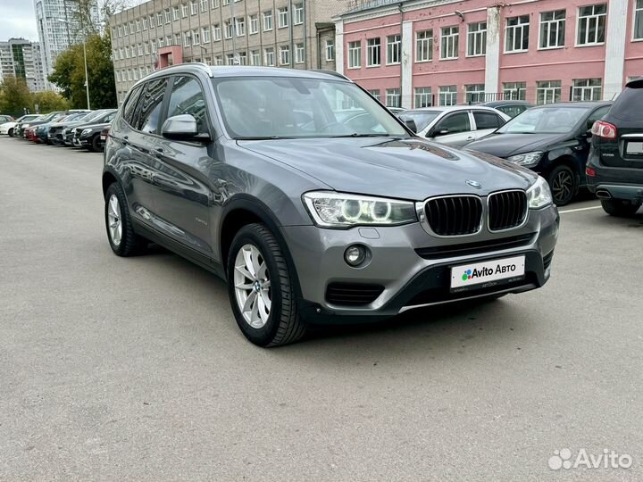 BMW X3 2.0 AT, 2015, 125 483 км
