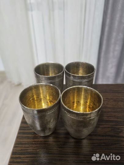 Стопки мельхиор СССР