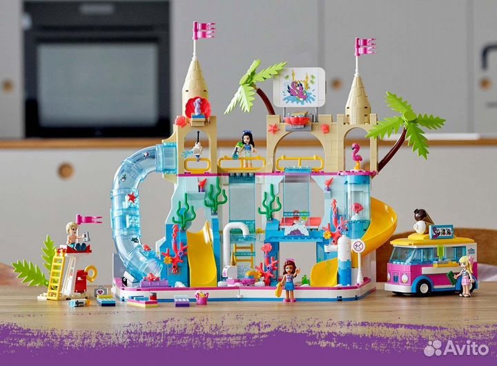 Оригинал lego Friends 41430 Летний аквапарк