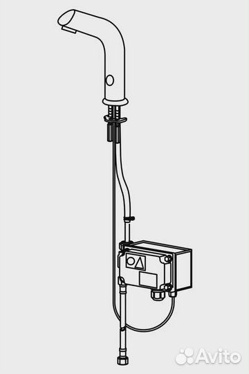 6100 Washbasin faucet, 230 V Oras Electra