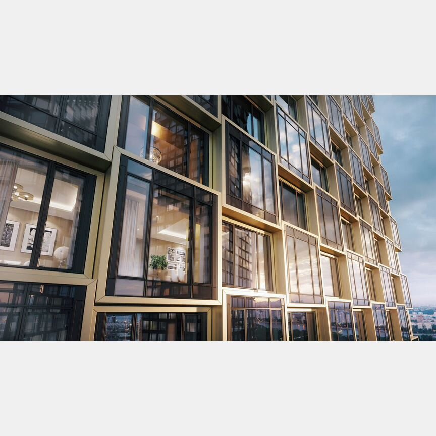 4-к. квартира, 124,5 м², 2/47 эт.