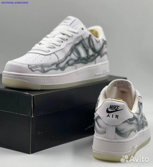 Nike Air Force 1 low Skeleton (Арт.35203)