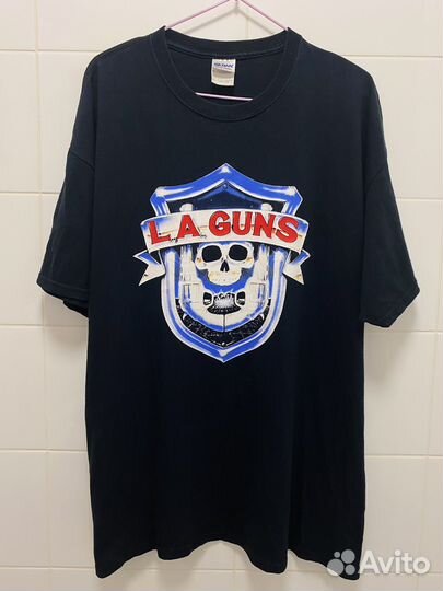 Винтажная футболка L.A. guns