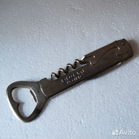 Schweppes винтажный барный нож сомелье