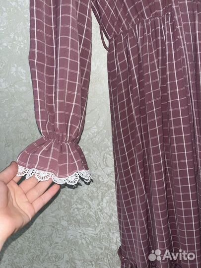 Платье крестьянка