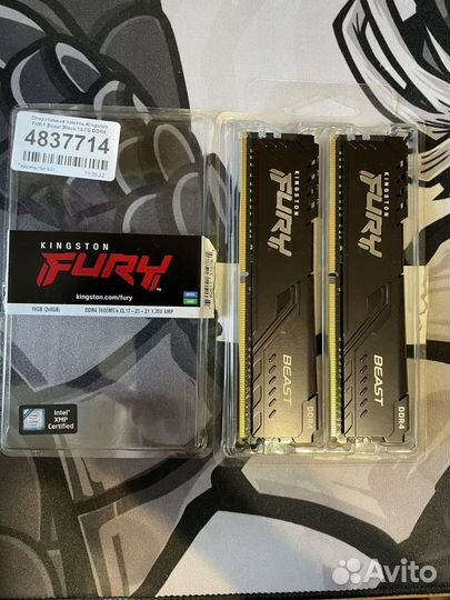 Оперативная память ddr4 16gb 3600mhz