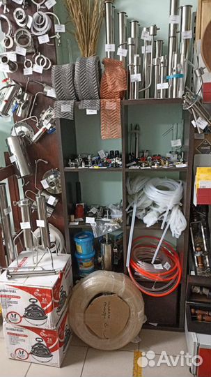 Самогонный аппарат с дефлегматором и колонной