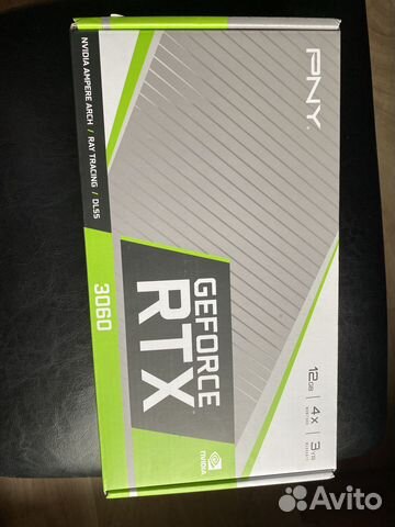 PNY Nvidia GeForce RTX 3060 verto dual Fan 12Gb