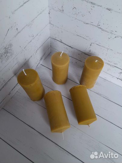 Свечи из воска ручная работа