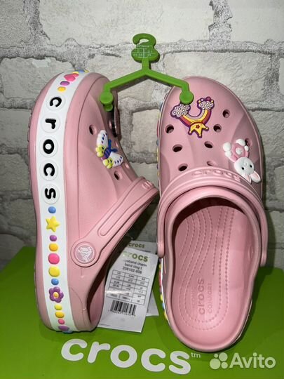 Детские crocs кроксы девочкам 32/33 и 34/35