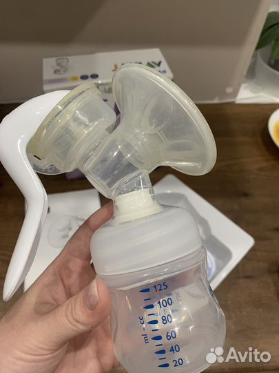 Молокоотсос ручной philips avent