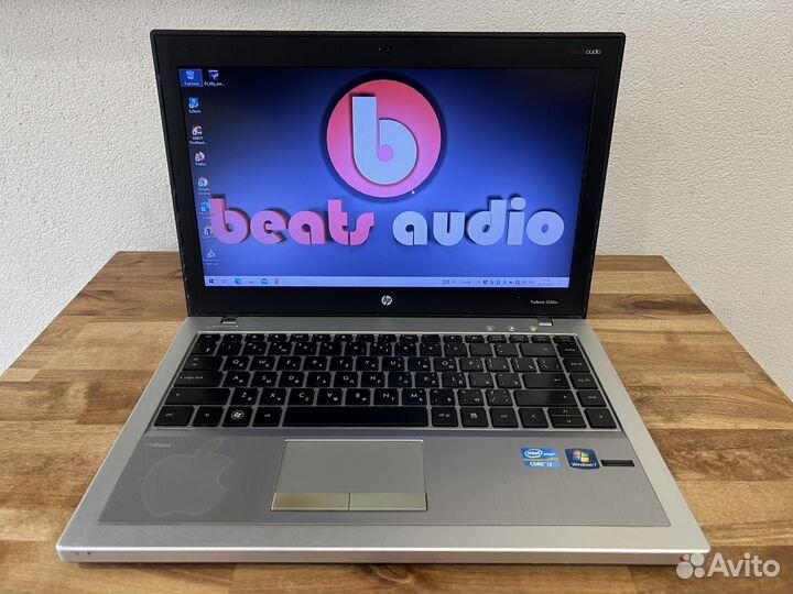 Металлический HP ProBook Beats Audio i3 8Gb SSD256