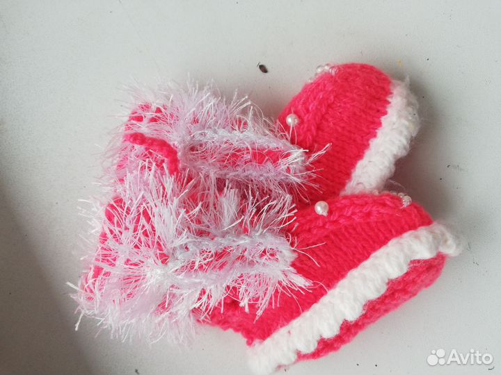 Носки и пинетки вязаные