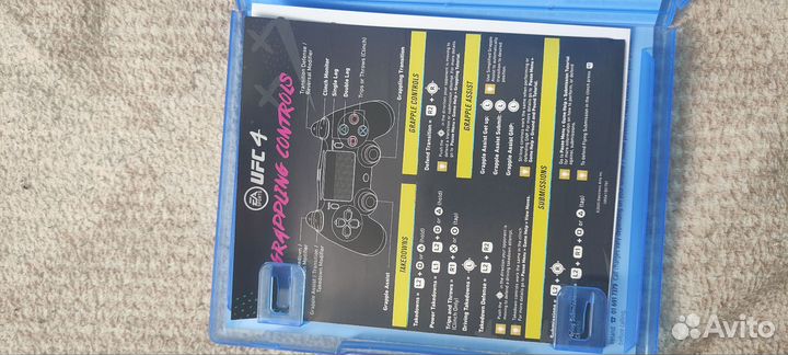 Игра для приставки ps4 ufc 4 диск