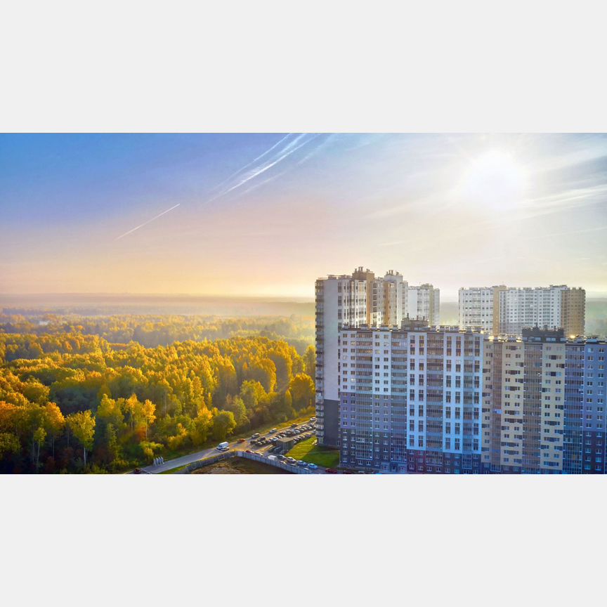2-к. квартира, 54,1 м², 5/21 эт.