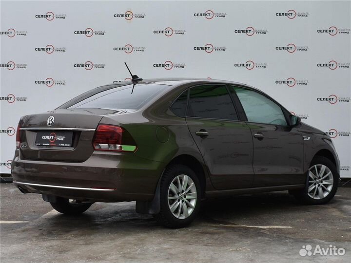 Volkswagen Polo 1.6 AT, 2018, 127 843 км