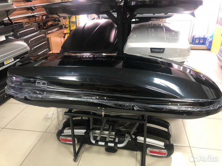 Автобокс багажник на крышу Toyota Highlander