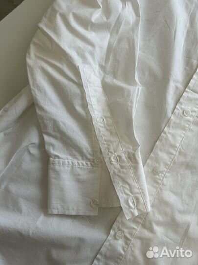 Рубашка белая zara