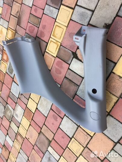 Toyota rav 4 2004 обшивка багажника правая верхняя