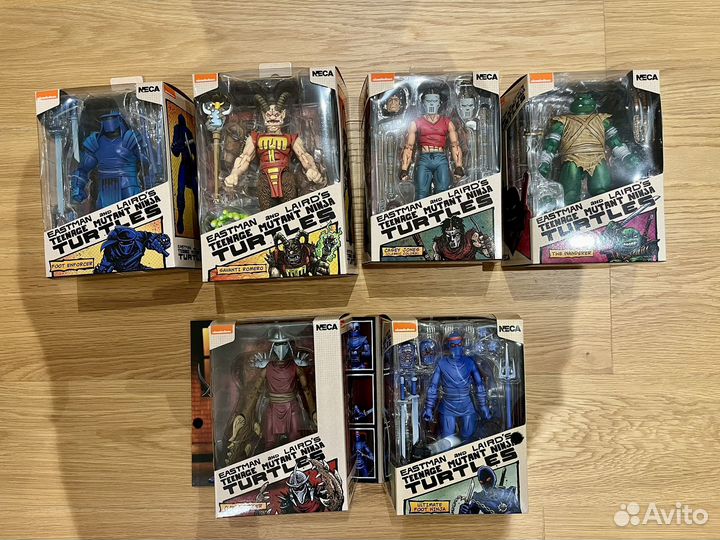 Фигурки neca черепашки ниндзя