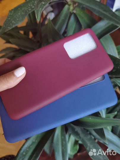 Новый синий чехол huawei P40 pro