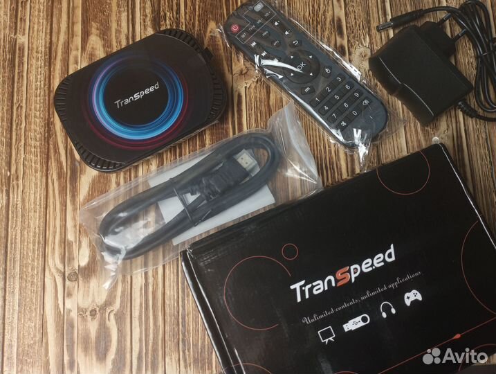 Тв приставка Transpeed 4/32 Гб (Беплатные каналы)