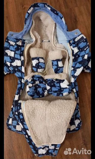 Детский зимний комбинезон на мальчика