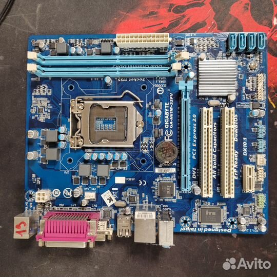 Материнская плата LGA1155