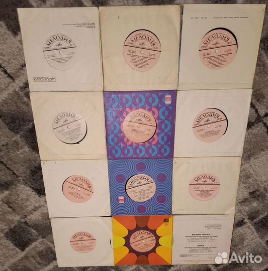 Виниловые пластинки. Мини. Цена за 1 шт