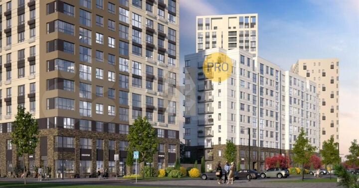 2-к. квартира, 55,8 м², 15/25 эт.