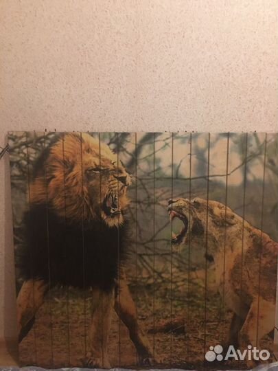 Продам картину,фотопечать на дереве