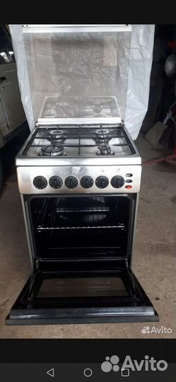Плита газовая с электрической духовкой