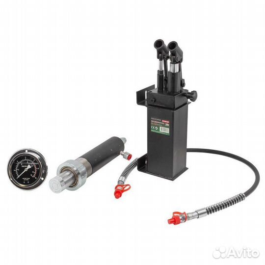 Цилиндр насос и манометр для пресса 20т Rock Force