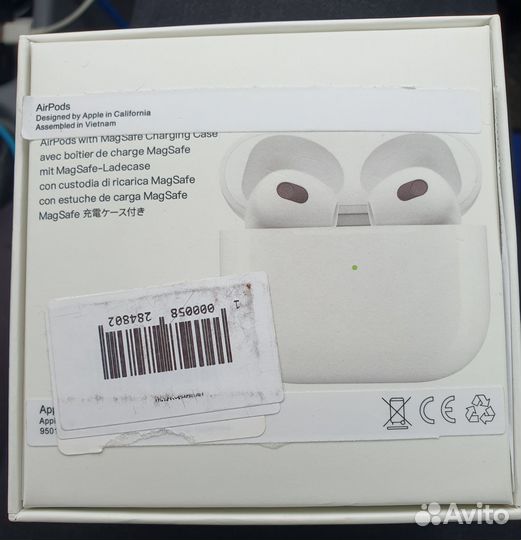 Беспроводные наушники airpods 3