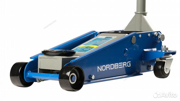 Домкрат подкатной шиномонтажный 3т