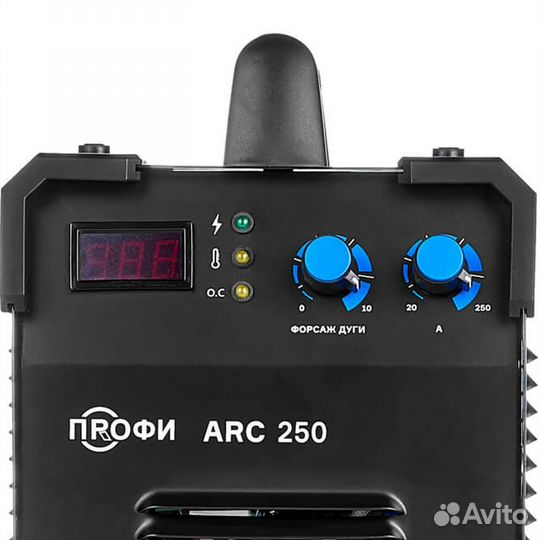 Сварочный инвертор ПТК черный профи ARC 250 (380V)