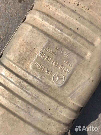 Глушитель Mercedes Benz E w210 om606