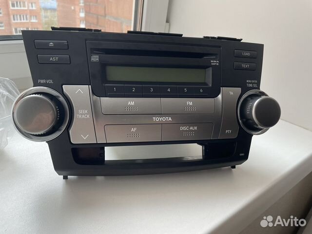 Магнитола toyota highlander