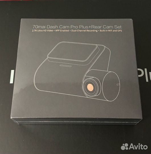 Видеорегистратор 70mai dash cam pro plus a500s 1