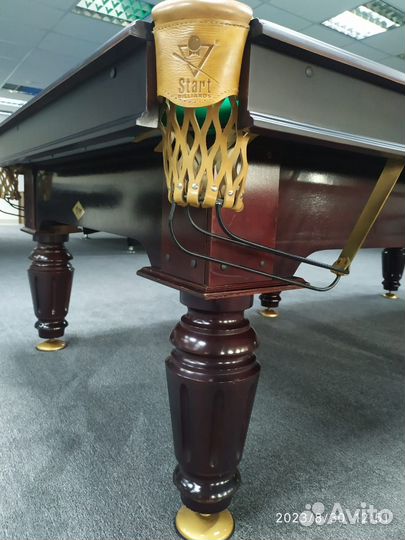 Бильярд 8 футов,русский,под шар60мм(на камне)