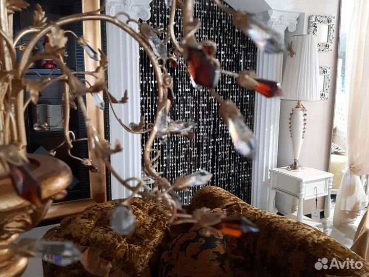 Торшер напольный, Италия, бронза