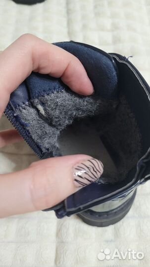 Ботинки демисезонные для девочки 25 размер
