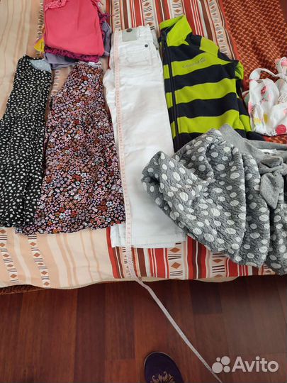 Одежда для девочки пакетом 110 116