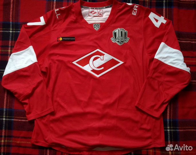 Хоккейный свитер игровой Спартак 17/18