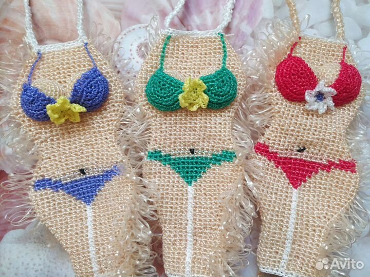 Мочалка женский силуэт